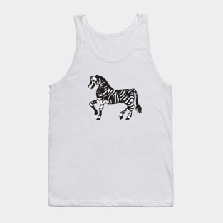 Zebra Tank Top